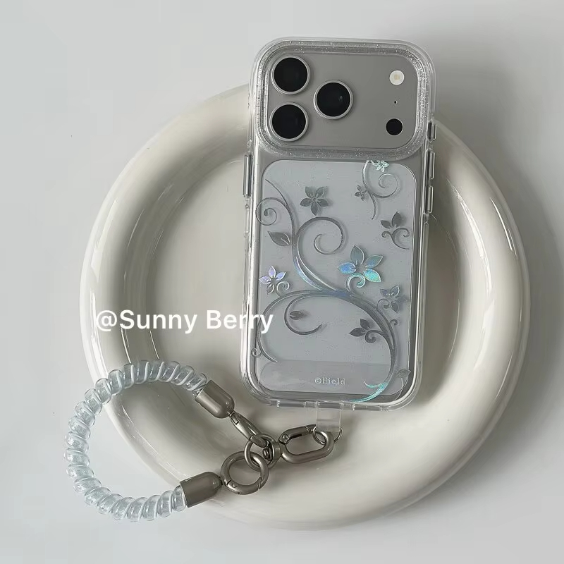 Phone Cases Xs - Fashion Simple Flower Vine Y2K Glitter
