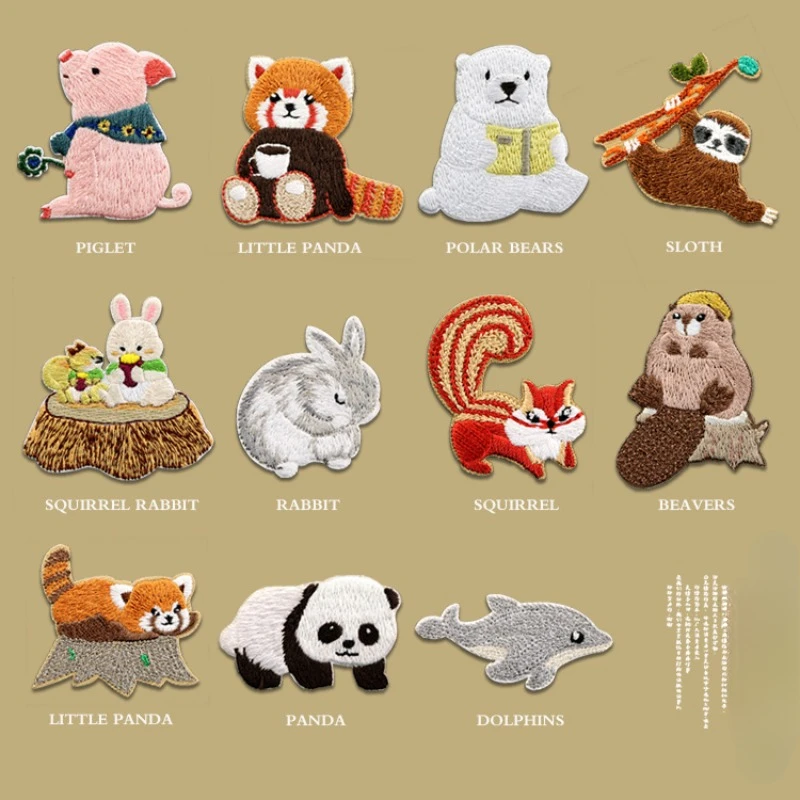 New Cute Animal Embroidered Pa - Phone Cases Eco Friendly 评论和价格