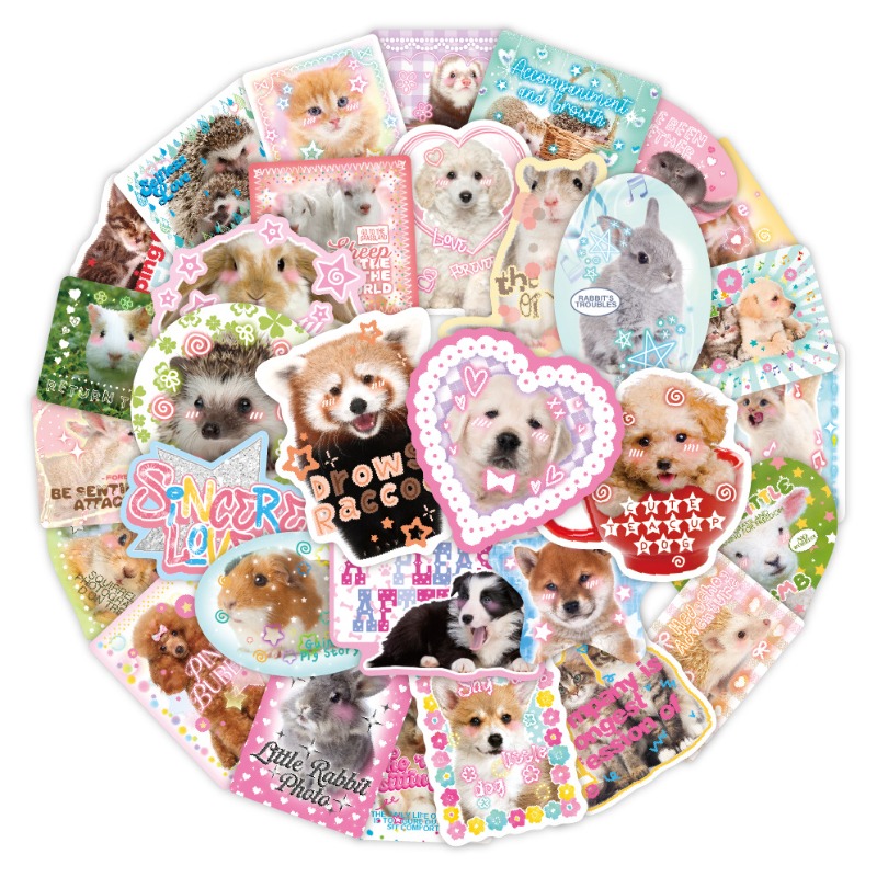 50pcs/set Kawaii Fashion Scrap - Phone Cases Kids 评论和价格