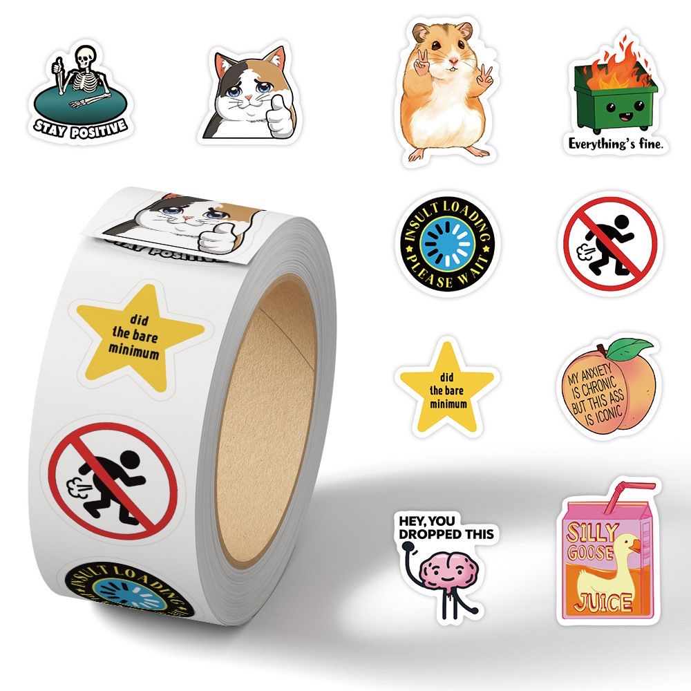 500pcs Funny Emotion Meme Stic - Phone Cases Kids 评论和价格