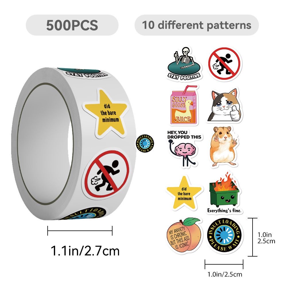 500pcs Funny Emotion Meme Stic - Phone Cases Kids 评论和价格