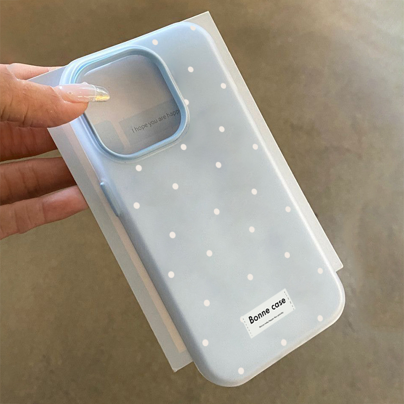 Cute White Polka Dots Design 2 - Phone Cases Designer 评论和价格