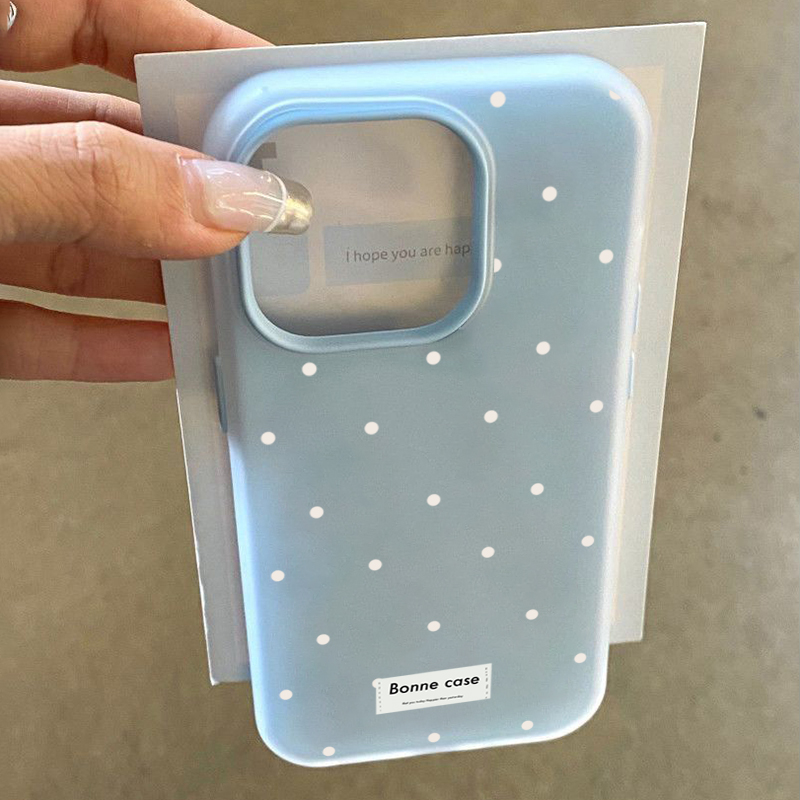 Cute White Polka Dots Design 2 - Phone Cases Designer 评论和价格