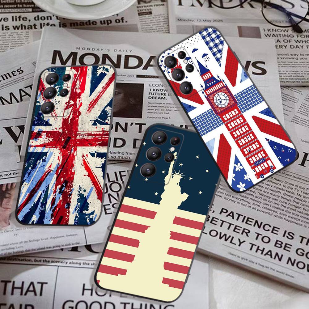 England British English Uk Fla - Phone Cases Uk Samsung 评论和价格