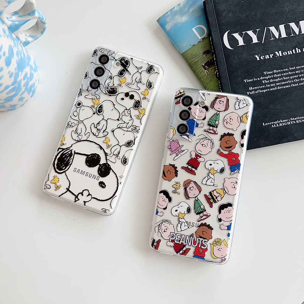 Cute Cartoon Peanut Snoopy Cha - Cute Anime Case 评论和价格