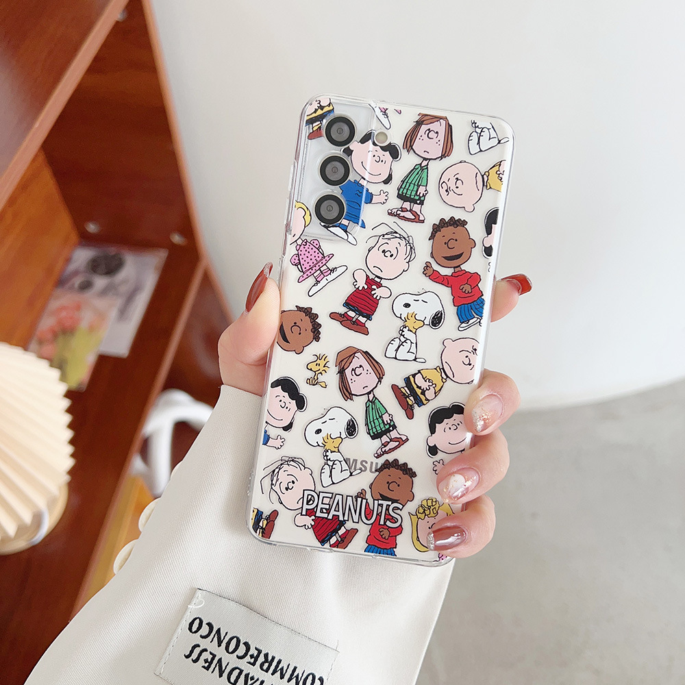Cute Cartoon Peanut Snoopy Cha - Cute Anime Case 评论和价格