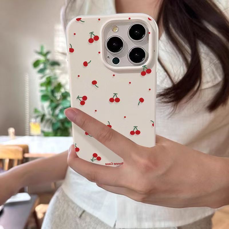 Cute Cartoon Cherry Lichee Pat - Cute Anime Case 评论和价格