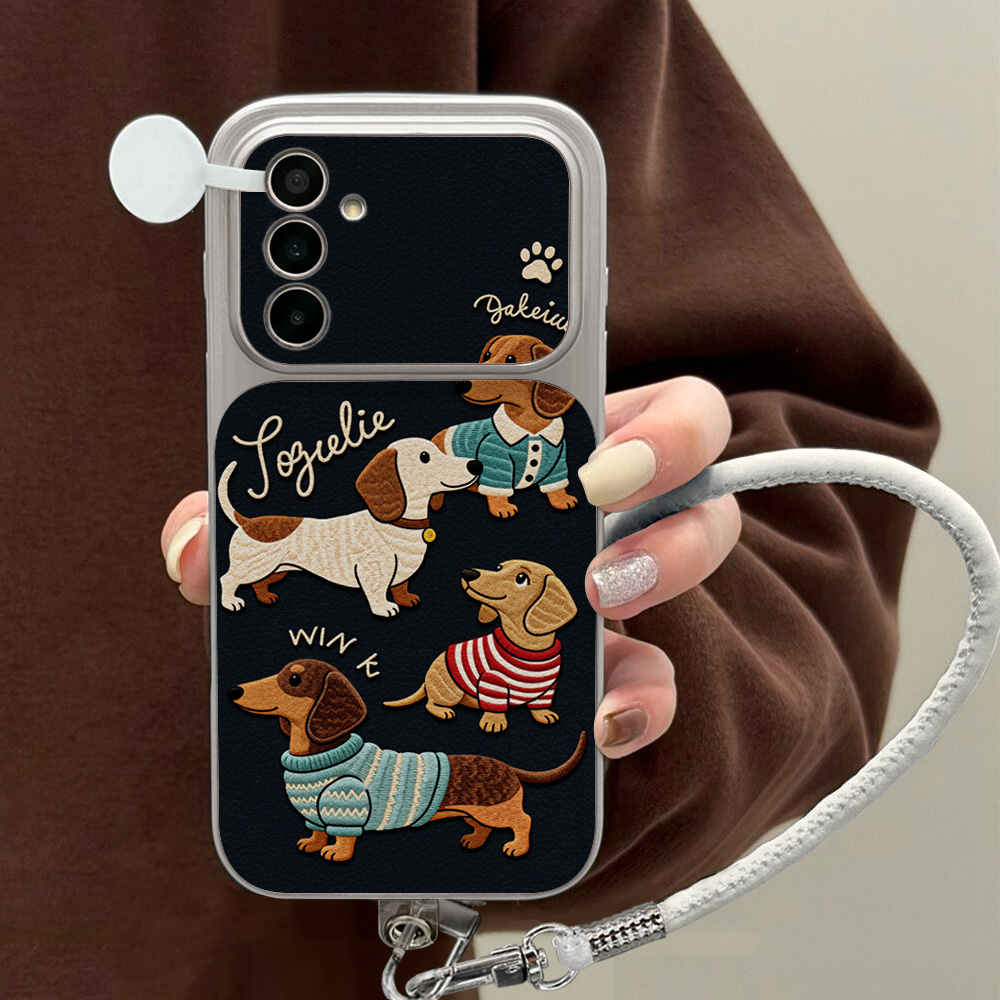 Cartoon Dachshund Phone Case F - Phone Cases Quality 评论和价格