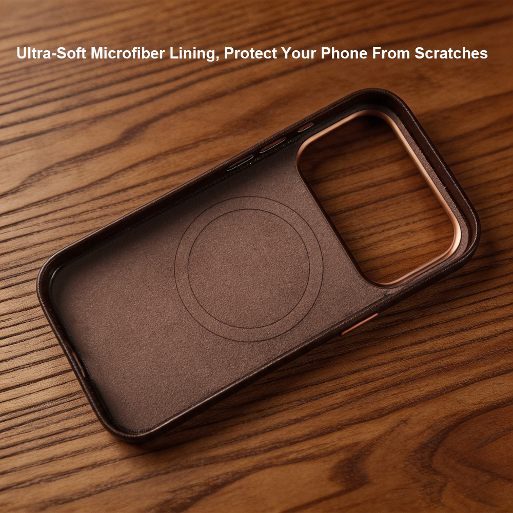 For Magsafe Premium Leather Ca - Phone Cases Eco Friendly 评论和价格