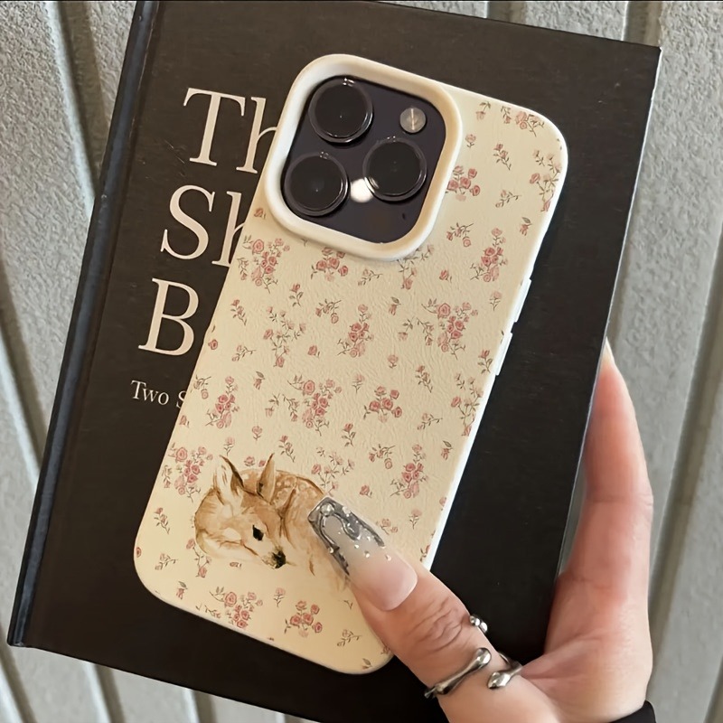 Cute Deer Full Floral Pattern  - Phone Cases Designer 评论和价格