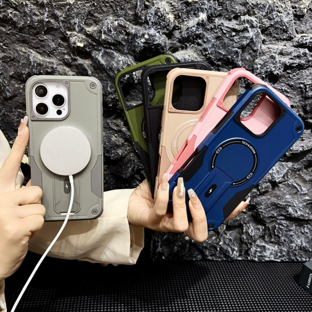Luxury Magnetic Built-in Stand - Phone Cases Quality 评论和价格