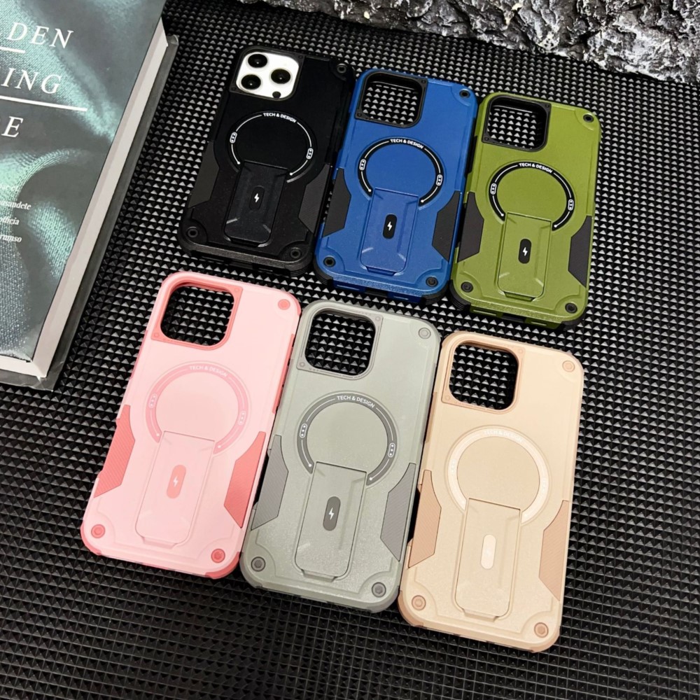 Luxury Magnetic Built-in Stand - Phone Cases Quality 评论和价格