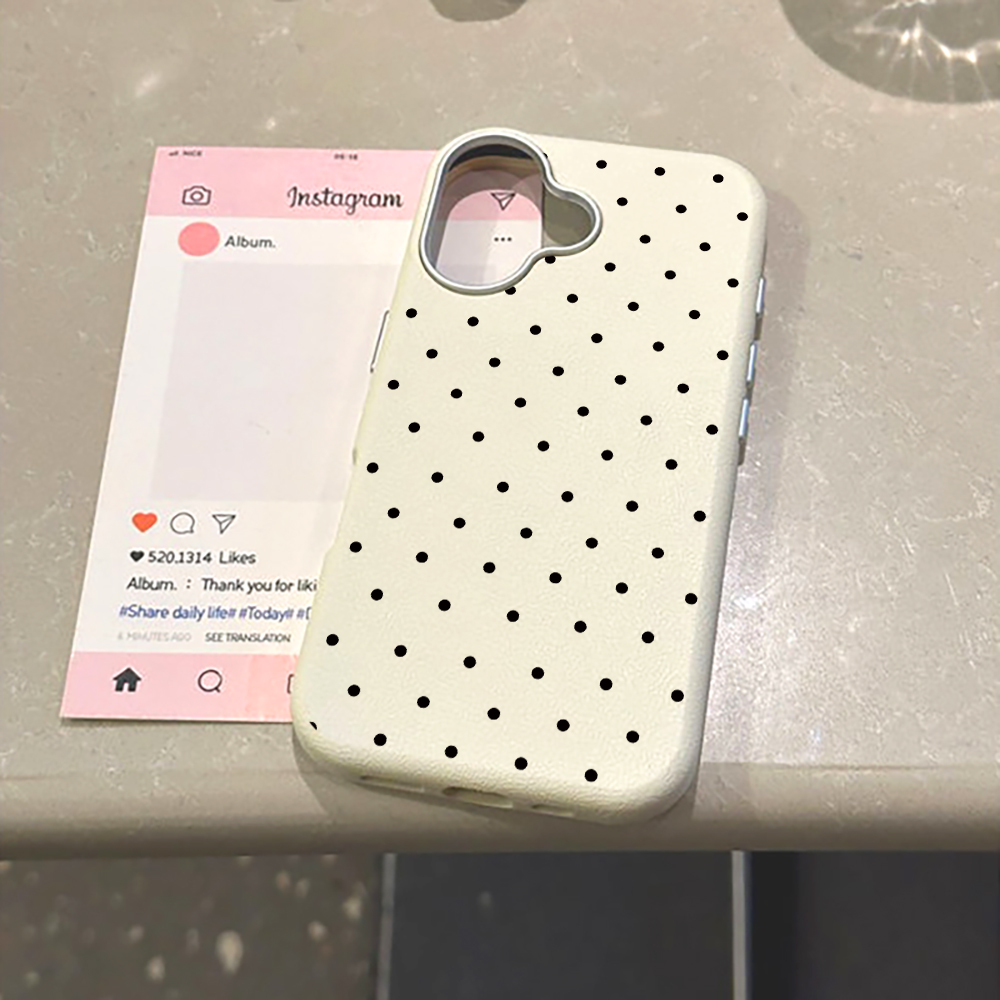 Korean INS Cute Polka Dot Phon - Phone Cases Expensive 评论和价格