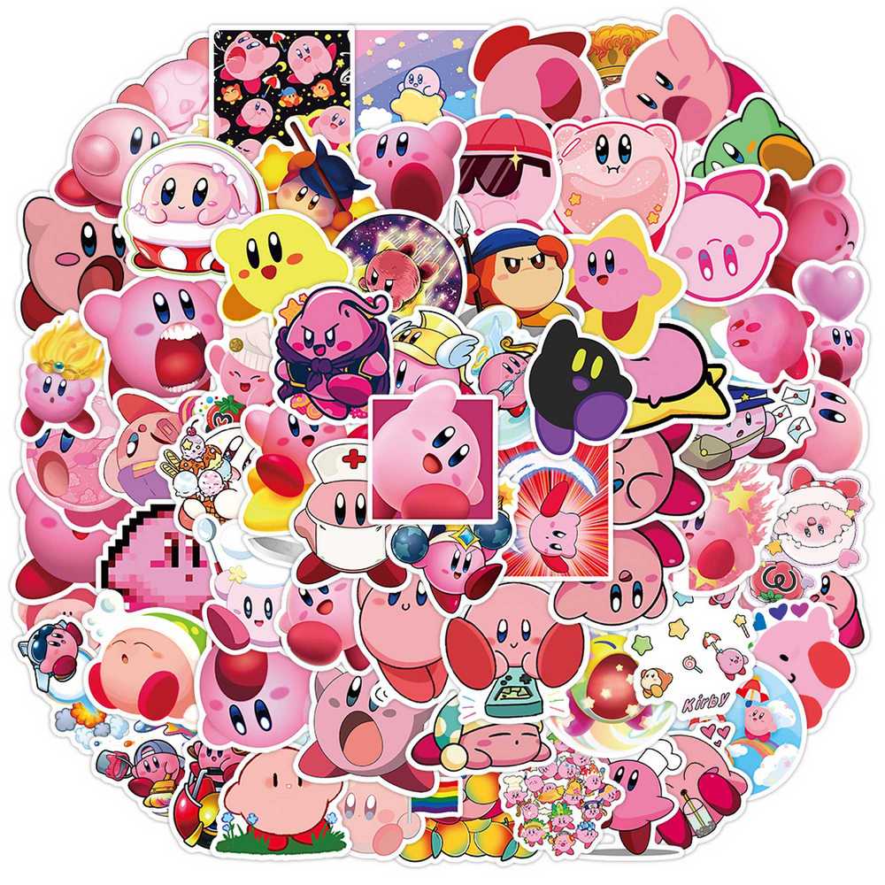 100pcs Cartoon Game Kirby Stic - Phone Cases Kids 评论和价格
