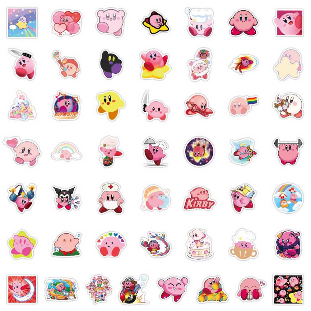 100pcs Cartoon Game Kirby Stic - Phone Cases Kids 评论和价格