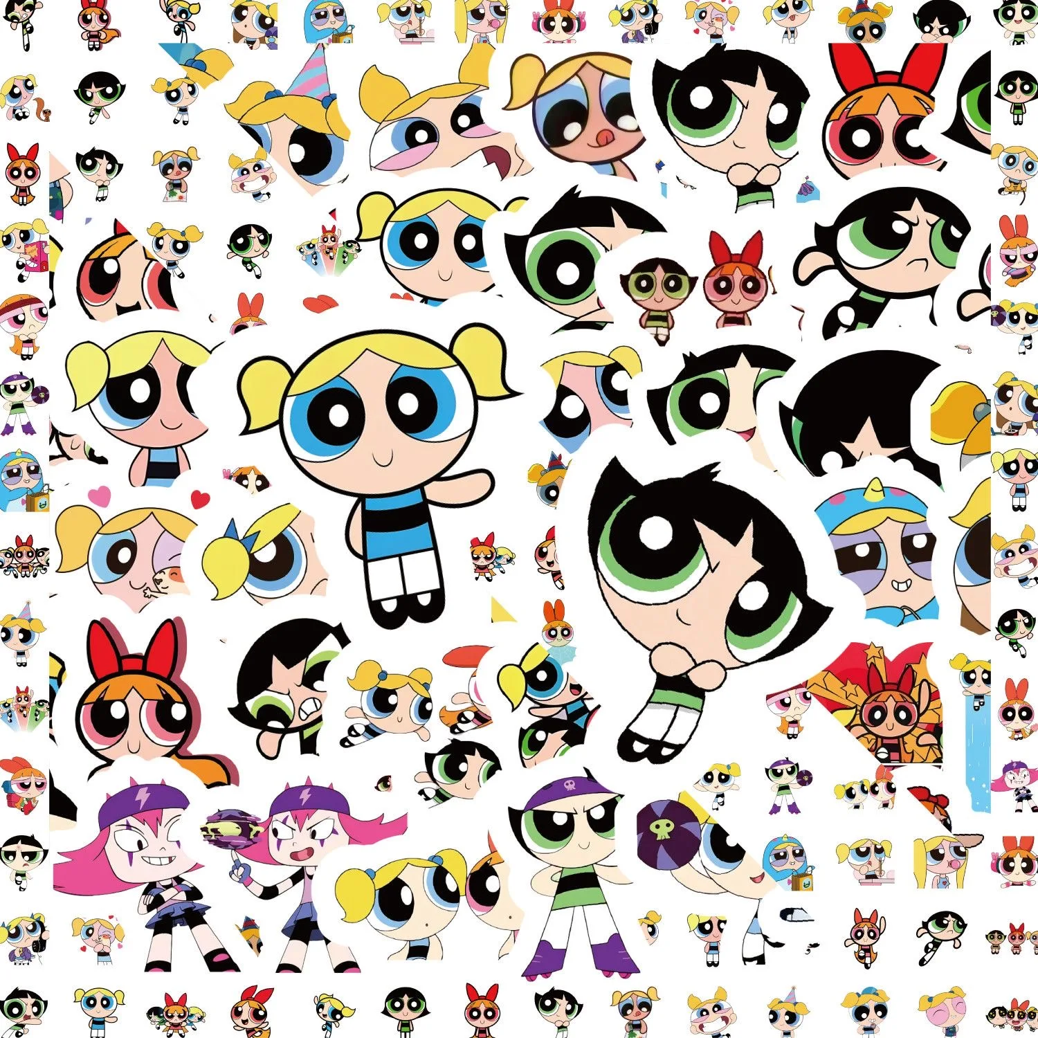 100pcs Powerpuff Girls Sticker - Phone Cases Kids 评论和价格