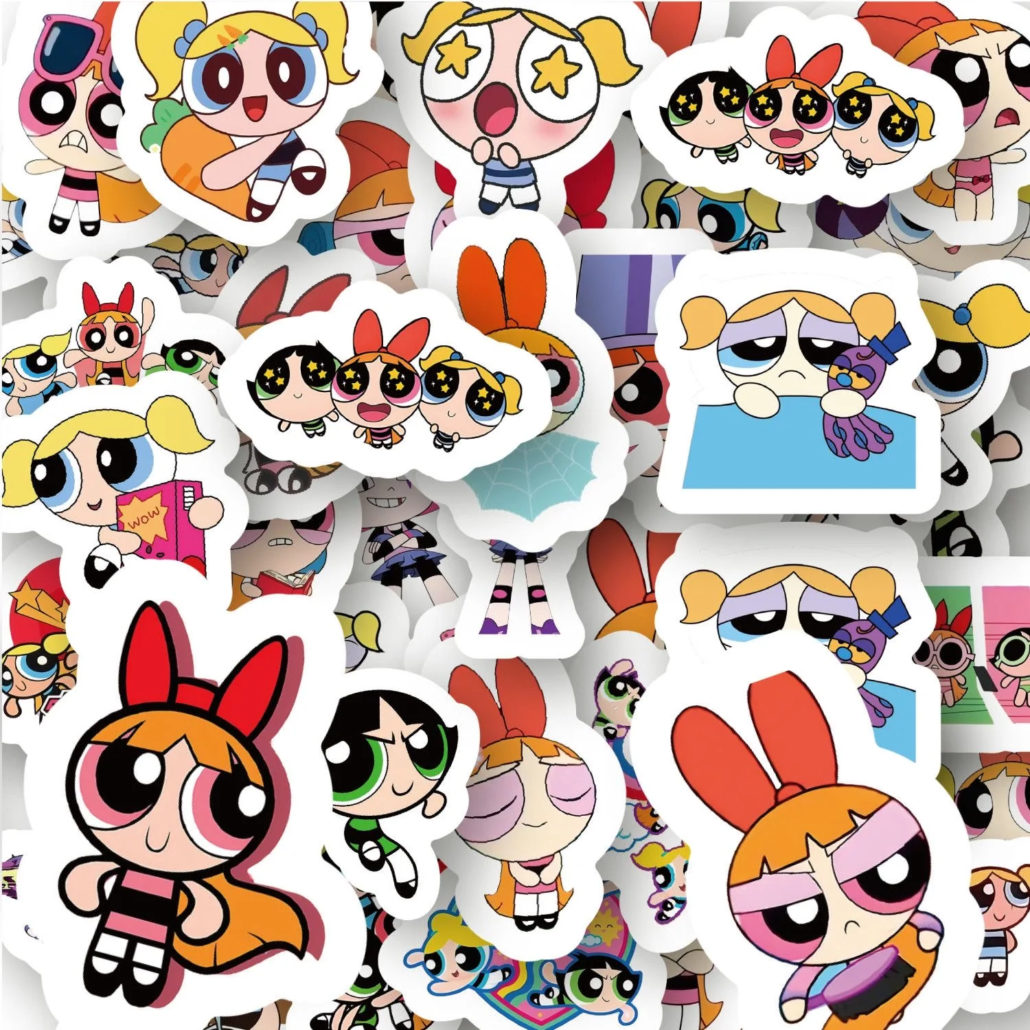 100pcs Powerpuff Girls Sticker - Phone Cases Kids 评论和价格