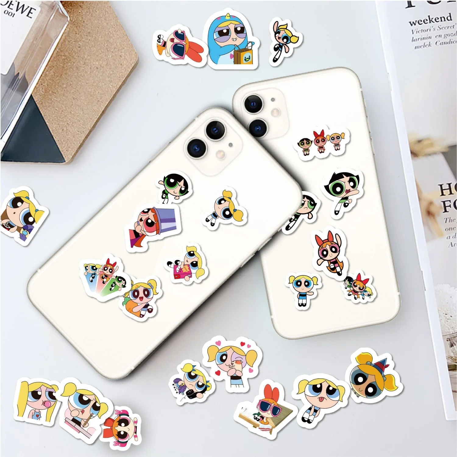 100pcs Powerpuff Girls Sticker - Phone Cases Kids 评论和价格