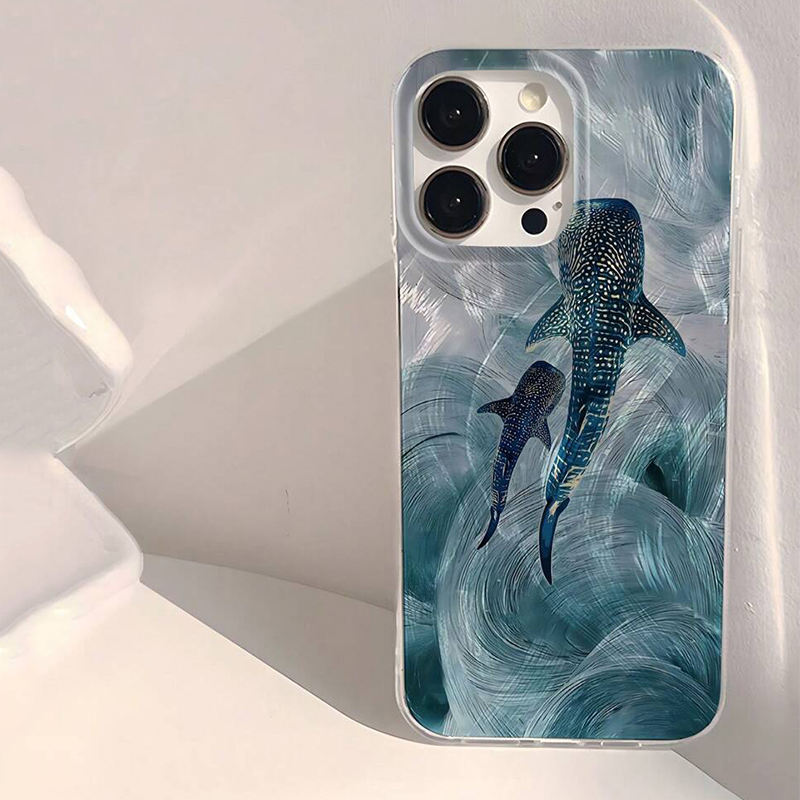 Ocean Shark Whale Design Phone - Phone Cases Designer 评论和价格