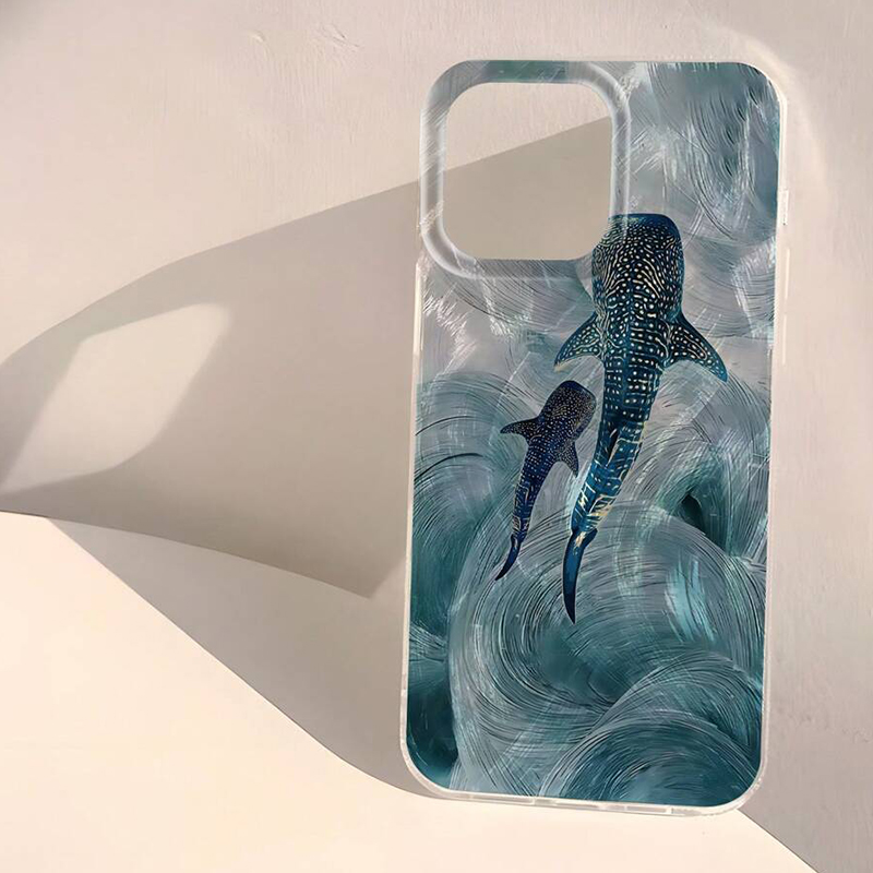 Ocean Shark Whale Design Phone - Phone Cases Designer 评论和价格