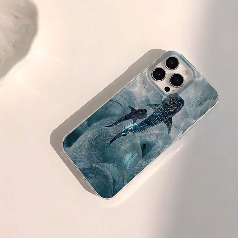 Ocean Shark Whale Design Phone - Phone Cases Designer 评论和价格