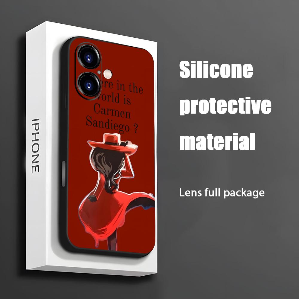 Hot Carmen Sandiego Cartoon Ph - Phone Cases Otterbox 评论和价格