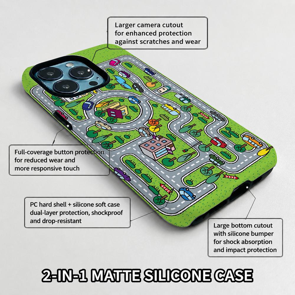Kids Toy Car City Road Phone C - Phone Cases Kids 评论和价格