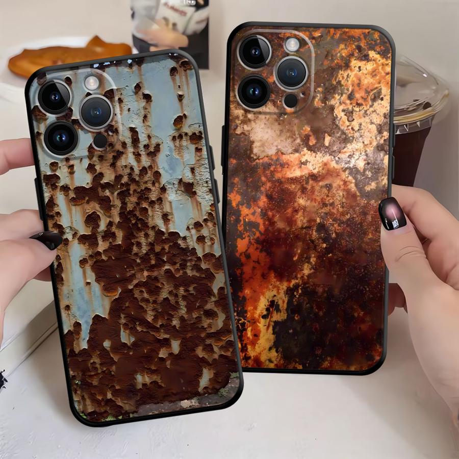 Retro Rust Design Case for iPh - Phone Cases Designer 评论和价格