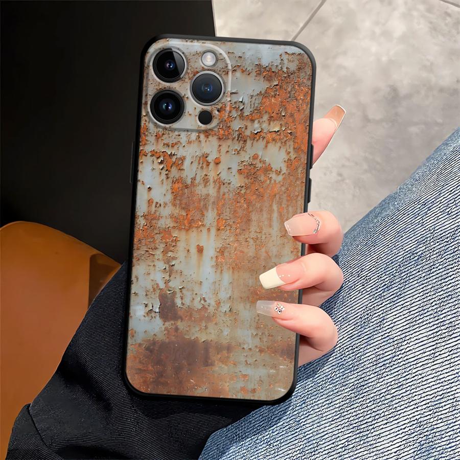Retro Rust Design Case for iPh - Phone Cases Designer 评论和价格