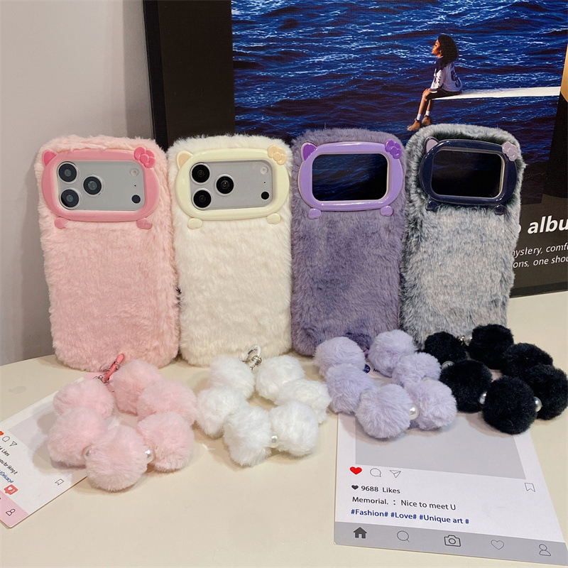 Luxury Solid Colors Furry Plus - Phone Cases Bulk 评论和价格