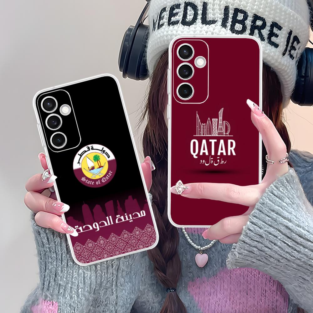 Qatar Flag Clear Mobile Phone  - Phone Cases Qatar 评论和价格