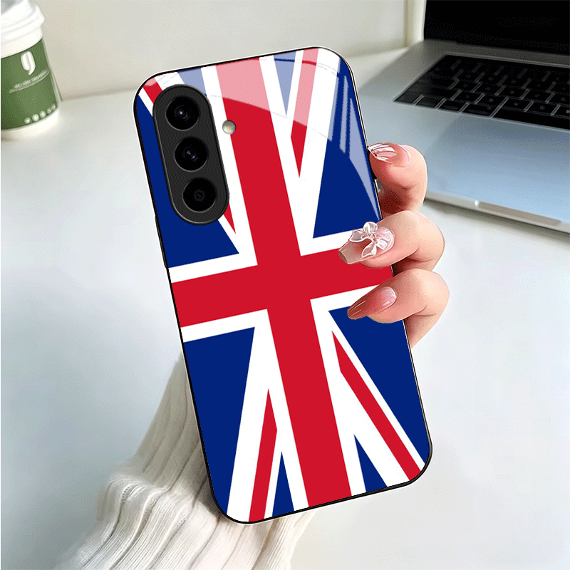 Union Jack England UK Flag Gla - Phone Cases Uk Samsung 评论和价格