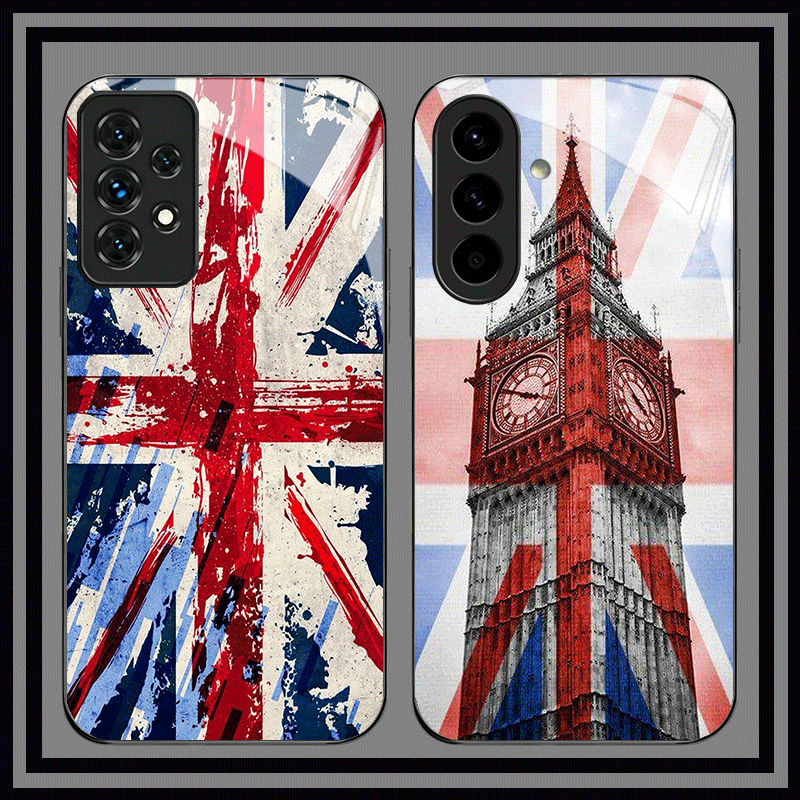 Union Jack England UK Flag Gla - Phone Cases Uk Samsung 评论和价格