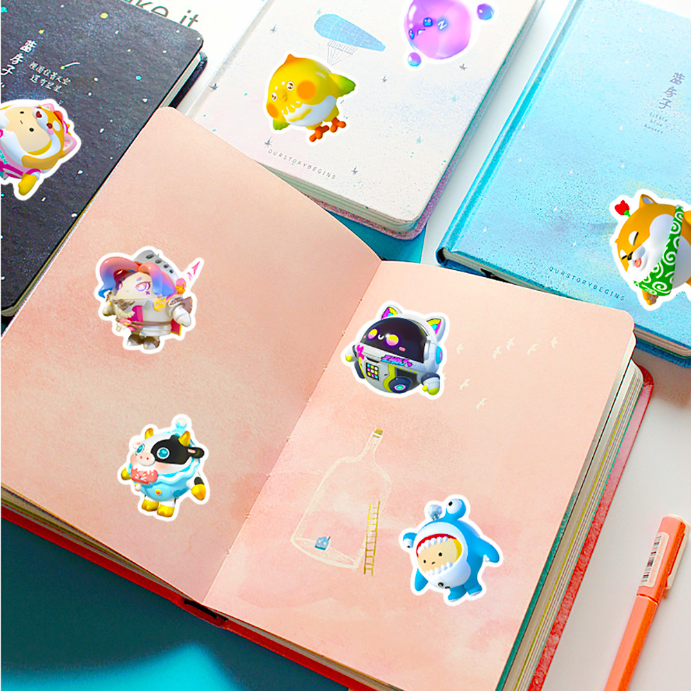 50Pcs Kawaii Eggy Party Cartoo - Phone Cases Kids 评论和价格