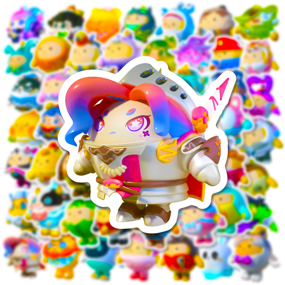 50Pcs Kawaii Eggy Party Cartoo - Phone Cases Kids 评论和价格