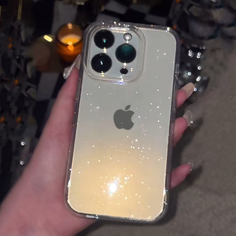 Transparent Simple Glitter Pho - Phone Cases Expensive 评论和价格