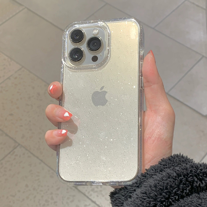Transparent Simple Glitter Pho - Phone Cases Expensive 评论和价格