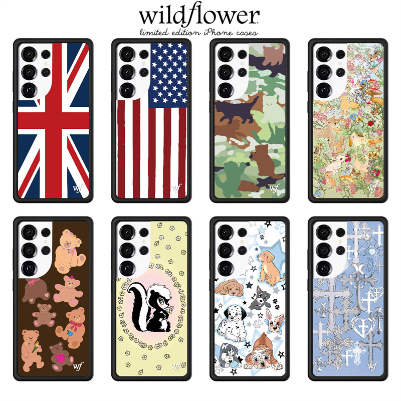 Wildflower Union Jack Flag of - Phone Cases Uk Samsung 评论和价格