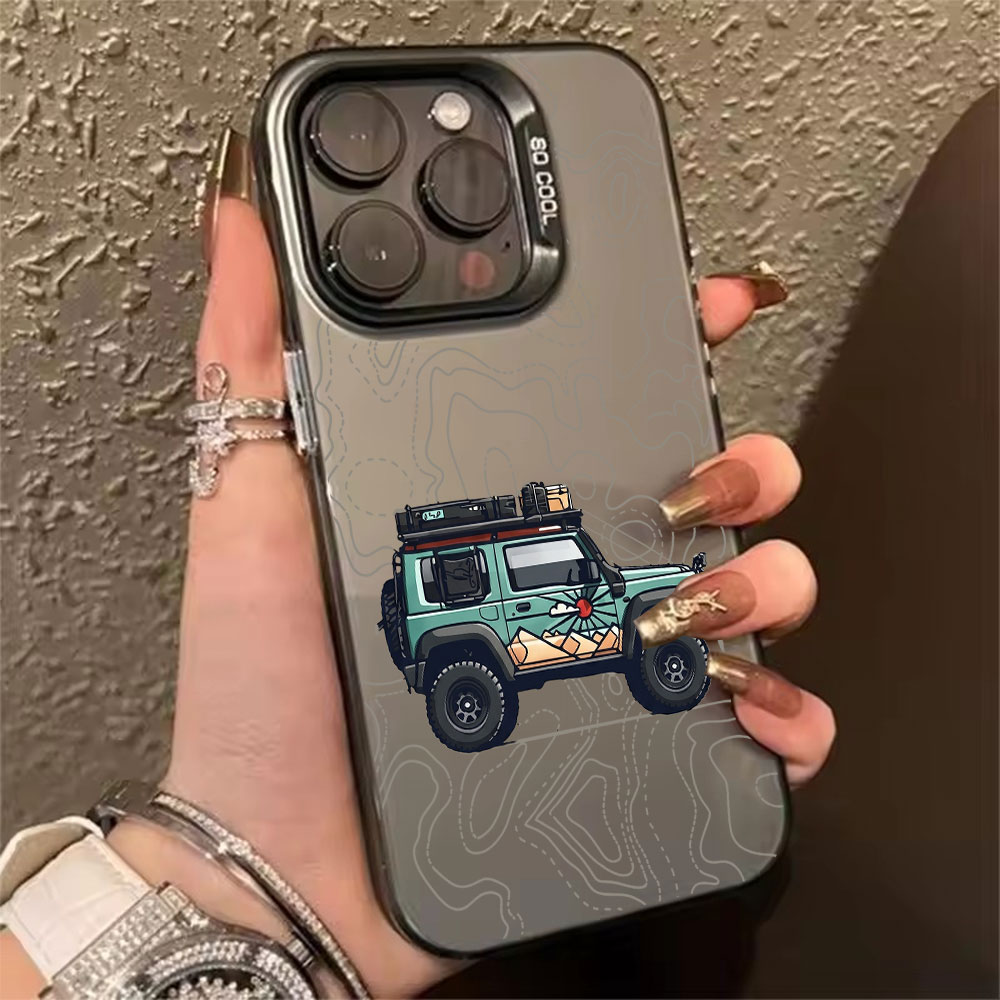 Simple Car Pattern Phone Case  - Phone Cases Otterbox 评论和价格