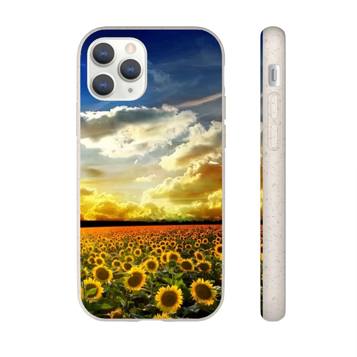 Beautiful Scenic Sunflower Flo - Phone Cases Biodegradable 评论和价格