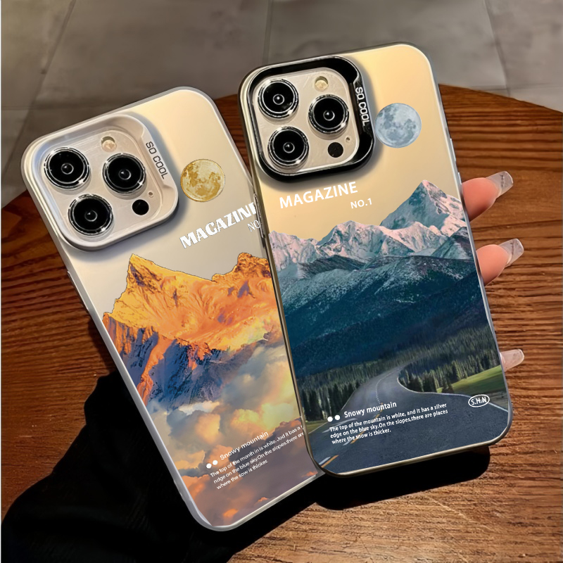 Snow Mountain Road Landscape P - Phone Cases Vogue 评论和价格