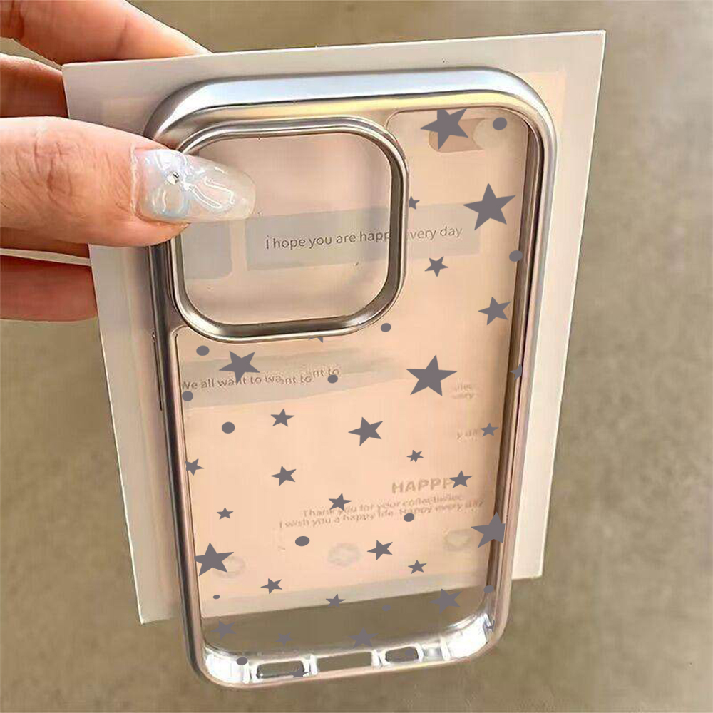 Y2K Stars Fashion Clear Cases  - Phone Cases Otterbox 评论和价格