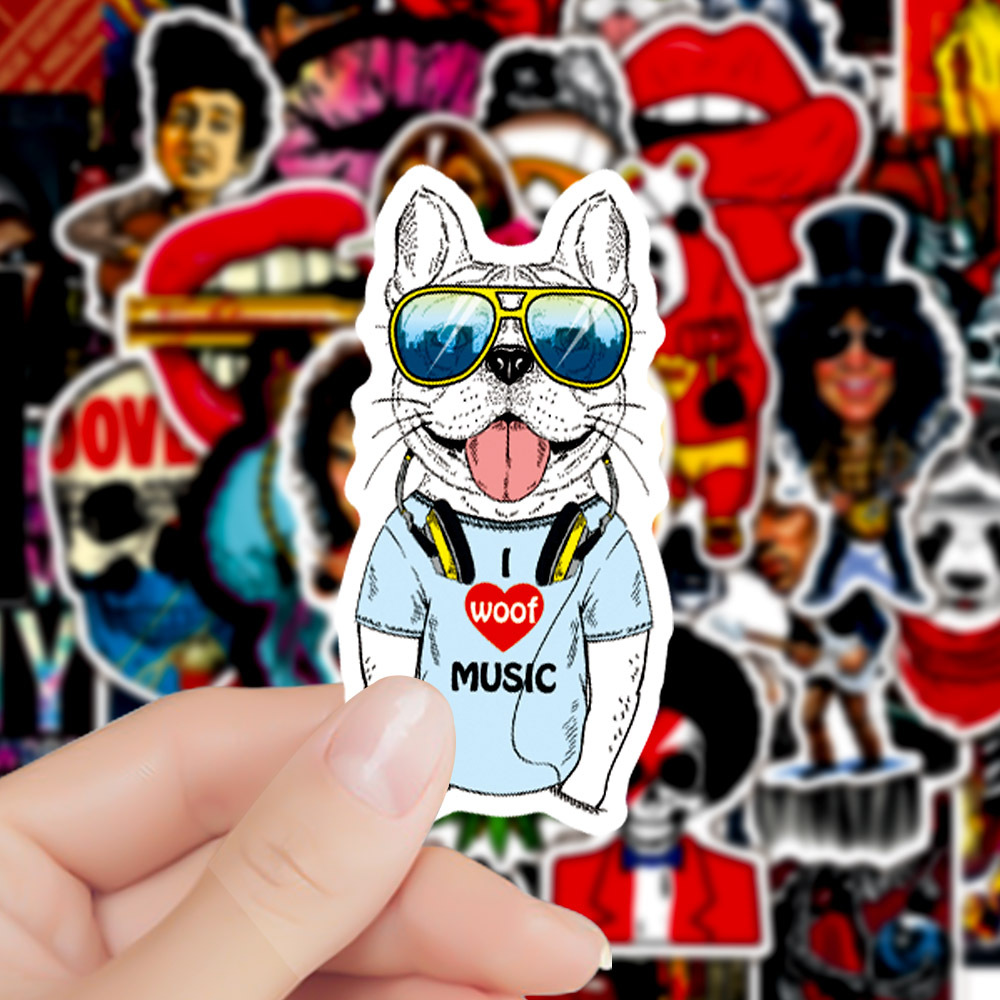 50Pcs Vintage Rock Stickers DI - Phone Cases Kids 评论和价格