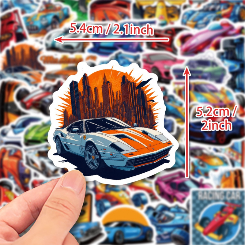 50PCS Cool Cartoon JDM Racing  - Phone Cases Kids 评论和价格