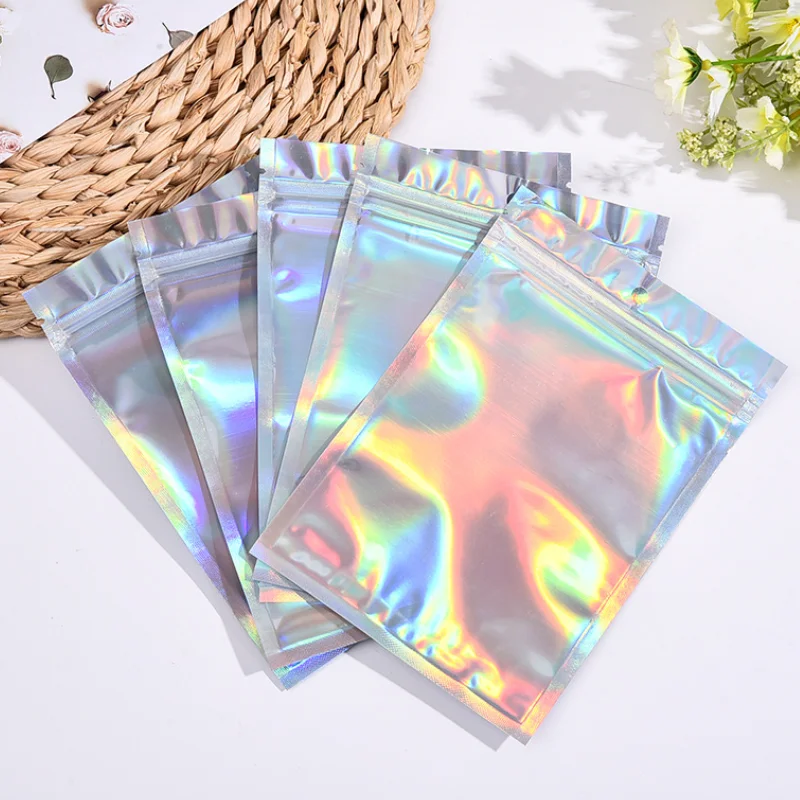 10-200PCS Laser Ziplock Bags R - Phone Cases Eco Friendly 评论和价格
