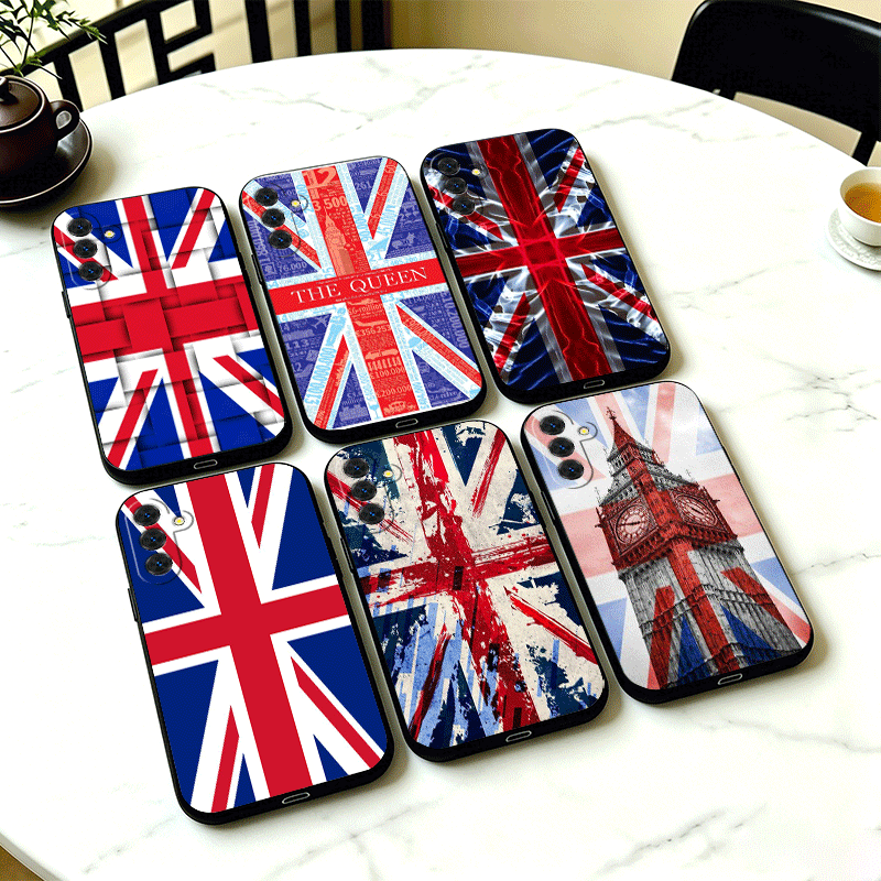 Union Jack England UK Flag Pho - Phone Cases Uk Samsung 评论和价格
