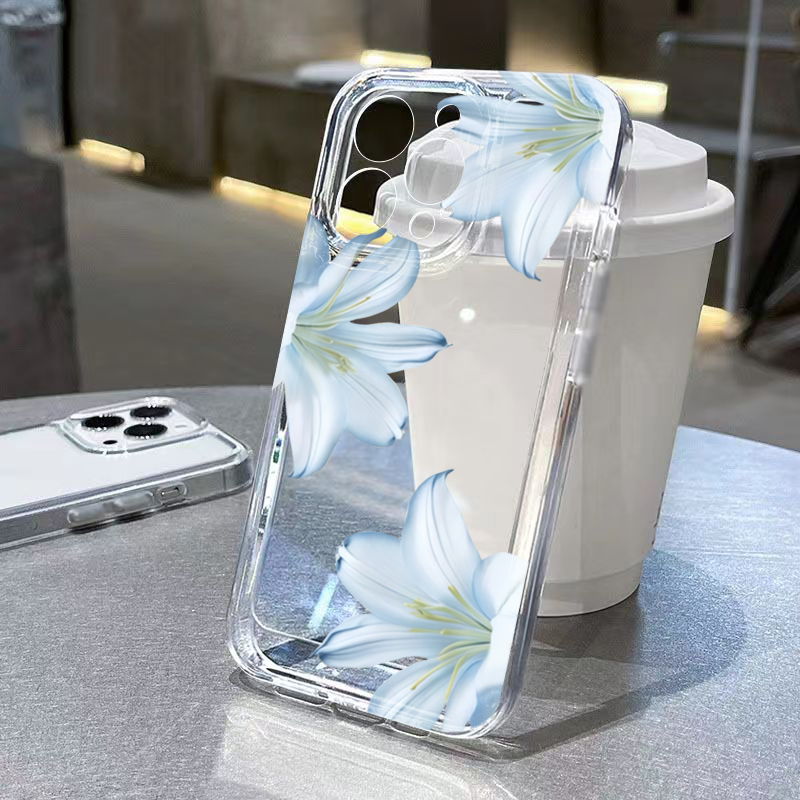 Fashion Exquisite White Lily F - Phone Cases Bulk 评论和价格