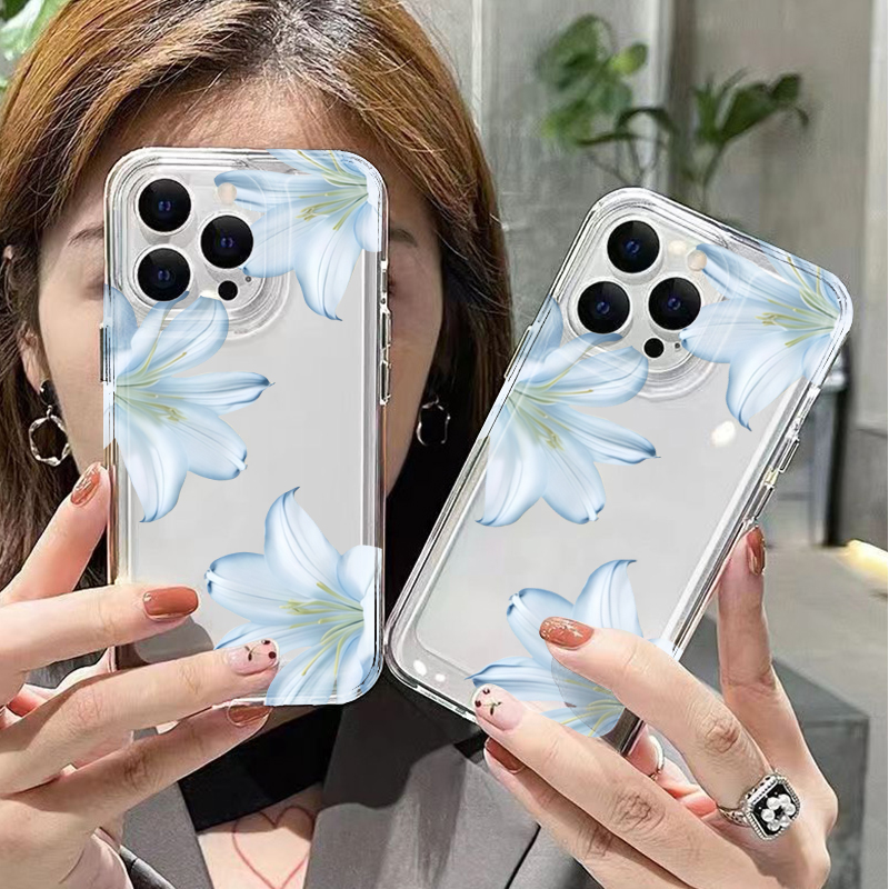 Fashion Exquisite White Lily F - Phone Cases Bulk 评论和价格