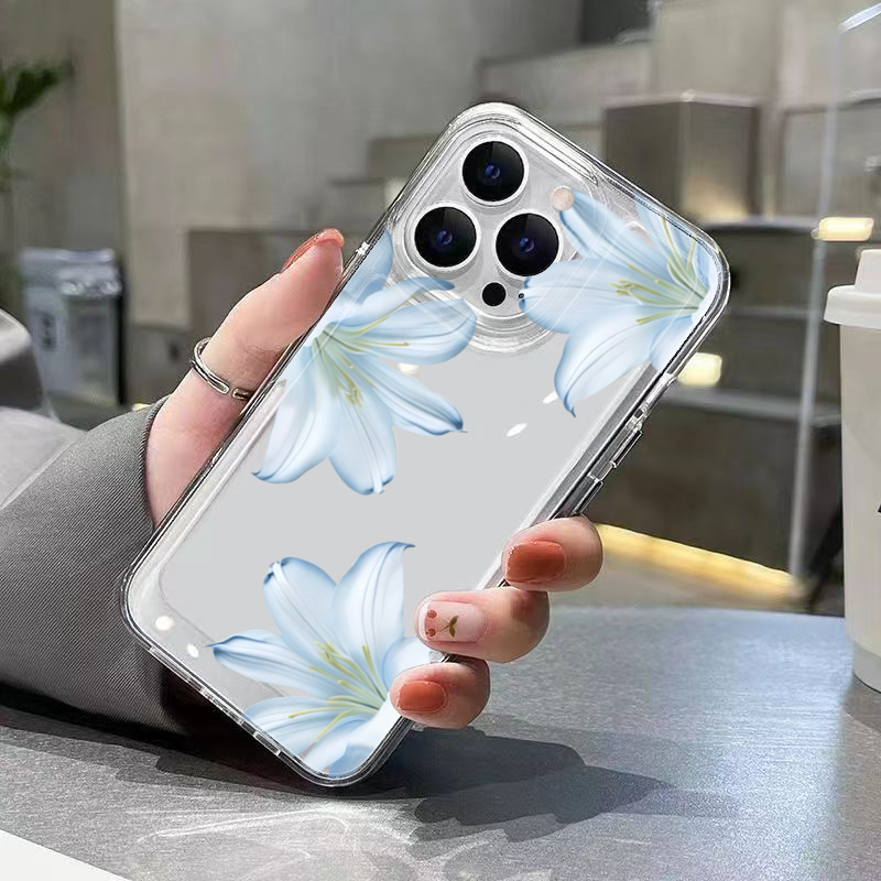 Fashion Exquisite White Lily F - Phone Cases Bulk 评论和价格