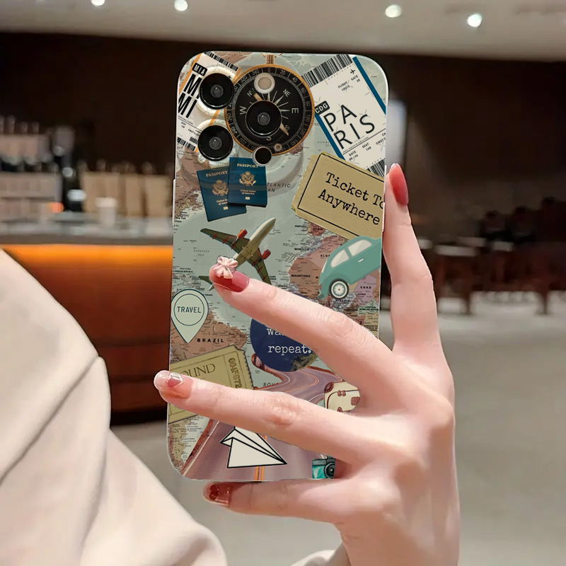 Travel Element Pattern Eye Des - Phone Cases Vogue 评论和价格